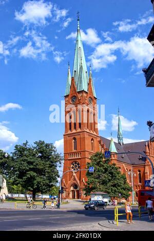 Pologne, Torun, voïvodeship de Kuyavian-Pomeranian. Banque D'Images