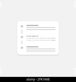 Modèle d'icône de vecteur de répertoire racine Illustration de Vecteur