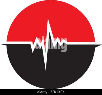 art design santé medical heartbeat pulse Illustration de Vecteur