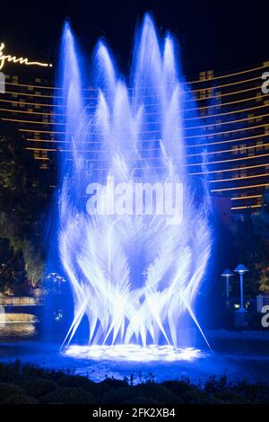 Wynn Dancing Fountain, Las Vegas, Nevada Banque D'Images