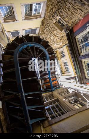 Luxembourg, Grand-Duché de Luxembourg - Juillet 06, 2018 : "Le Palace" de passage dans le centre de Luxembourg Banque D'Images