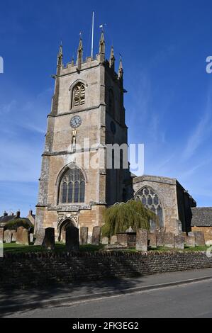 Église Saint-Pierre dans le village de Hook, dans le nord de l'Oxfordshire Norton Banque D'Images