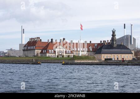 Refshaleøen, Copenhague, Danemark Banque D'Images