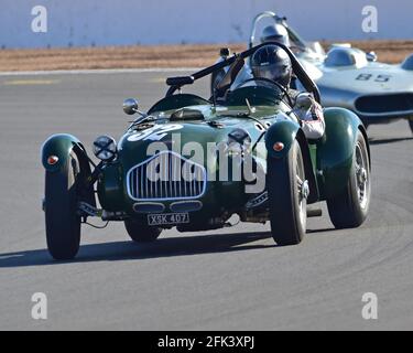 Tim Llewellyn, Oliver Llewellyn, Allard J2, FISCAR Historic 50's, Hawthorn Trophy Cars, Hawthorn International et Tom Cole Trophies Race pour les années 1950 S. Banque D'Images