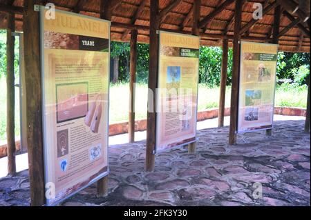 Le site du patrimoine Thulamela dans le parc national Kruger date En arrière plus de 400 ans et est lié à la Mapungubwe Site du patrimoine mondial Banque D'Images