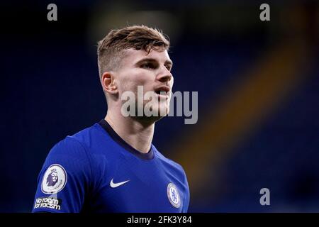 Photo du dossier datée du 21-12-2020 de Timo Werner de Chelsea. Date de publication : le mercredi 28 avril 2021. Banque D'Images