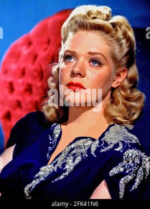ALICE FAYE (1915-1998) actrice et chanteuse américaine vers 1943