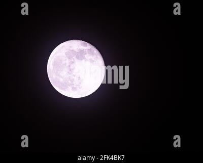 Pleine lune Banque D'Images
