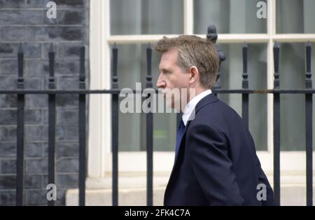 DaN Jarvis député - Maire de la région de Sheffield / député de Barnsley Central - à Downing Street, le 11 mars 2020 Banque D'Images