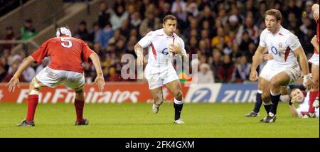 RUGBY ENGLAND V NZ BAR'S AT TWICKENHAM 20/12/2003 JASON PHOTO DE ROBINSON DAVID ASHDOWNRUGBY Banque D'Images