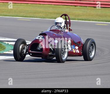 John Ure, Cooper Bristol T24/25, Vintage, Pre-War et Pre-1961 Racing Cars GP Itala Trophy Race Meeting, Silverstone, Northamptonshire, Angleterre, 17e Banque D'Images