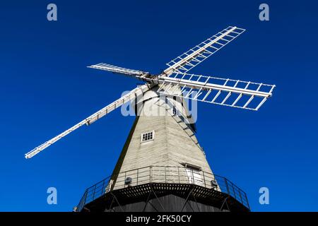 Angleterre, Kent, Tenterden, Windmill *** Légende locale *** Royaume-Uni,Grande-Bretagne,Grande-Bretagne,Angleterre,Britannique,Anglais,Kent,Tenterden,Windmill,Wind Banque D'Images