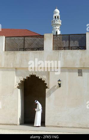 Moyen-Orient, Golfe persique, Péninsule arabique, Bahreïn, ville de Muharraq, Shaikh ISA Bin Ali House, Banque D'Images