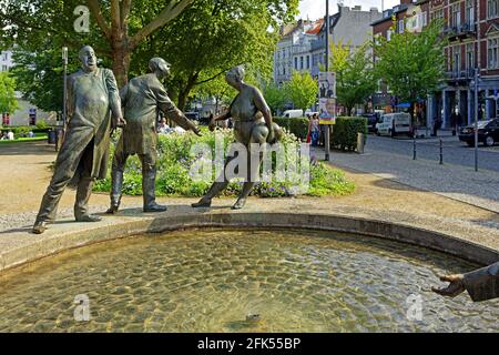 Kreislaf des Geldes, Geldbrunnen Banque D'Images