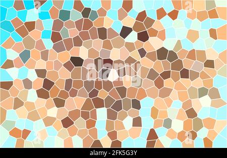 Arrière-plan coloré. Abstractions. Arrière-plan des carrés. Abstraction de mosaïque multicolore. Texture d'arrière-plan. Banque D'Images