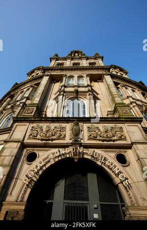 Wolverhampton, dans le West Midlands Royal London Mutual Insurance Building Grade II, classé sur LICHFIELD STREET Banque D'Images