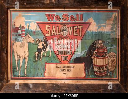 Musée de la Société historique du Vermont à Montpelier VT Banque D'Images