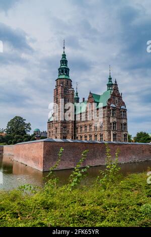 Château de Rosenborg à Copenhague, Danemark Banque D'Images