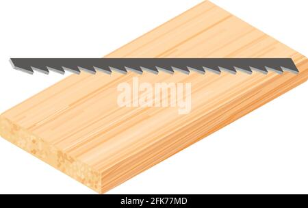 Icône de scie à ruban. Illustration isométrique de l'icône de vecteur de scie à ruban pour la bande Illustration de Vecteur