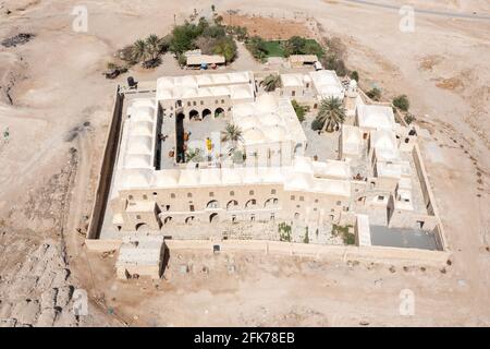 Nabi Musa, considéré comme le tombeau du prophète Moïse, vue aérienne. Banque D'Images