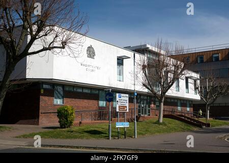 The Magistrate court, Redditch, Worcestershire, Angleterre, Royaume-Uni Banque D'Images