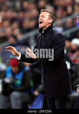 Photo du dossier en date du 10-12-2019 de Jesse Marsch, directrice de Red Bull Salzburg. Banque D'Images