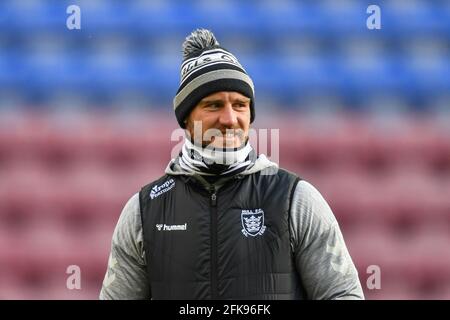 Gareth Ellis assistant entraîneur de Hull FC avant le match des tonights, le 4/29/2021. (Photo de Craig Thomas/News Images/Sipa USA) crédit: SIPA USA/Alay Live News Banque D'Images