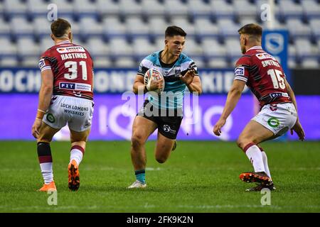 Joe Cator (15) de Hull FC en action Banque D'Images