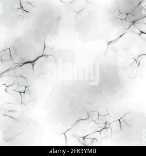 Arrière-plan abstrait noir blanc pierre. Texture de marbre. Papier numérique Banque D'Images