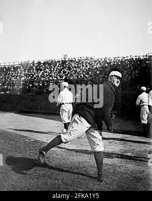 Harry Wolverton, New York Highlanders, 1912. Banque D'Images