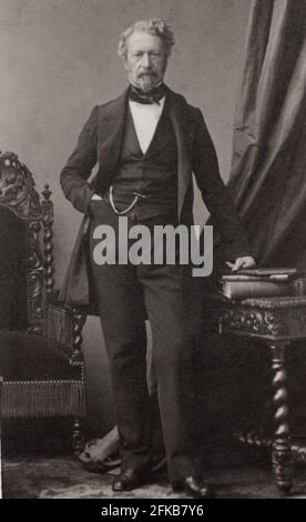 Adolphe Niel (1802-1869) Maréchal de France carte du Cabinet photo Paris, Fondation Napoléon Banque D'Images