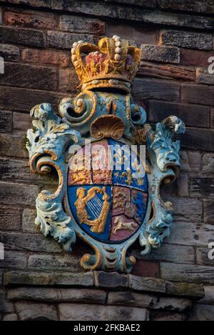 La première caserne de l'armée construite sur mesure au Royaume-Uni à Berwick Upon Tweed, conçue par Nicholas Hawksmoor Northumberland, en Angleterre Banque D'Images