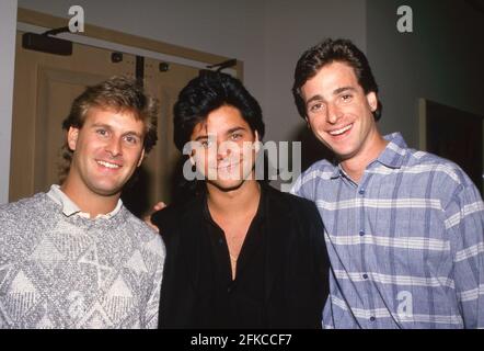 David Coulier, John Stamos et Bob Saget Circa années 80 crédit : Ralph Dominguez/MediaPunch Banque D'Images