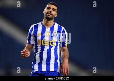 30 avril 2021 ; Stade Dragao, Porto, Portugal ; Championnat portugais 2020/2021, FC Porto contre Famalicao ; Mehdi Taremi du FC Porto Banque D'Images