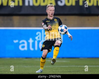 KERKRADE, PAYS-BAS - AVRIL 9 : Patrick Pflucke de Roda JC pendant le ...
