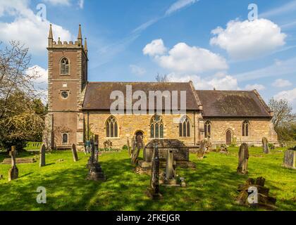 Église Sainte-Trinité à Arrow, Warwickshire, Angleterre Banque D'Images