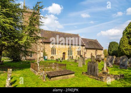 Église Sainte-Trinité à Arrow, Warwickshire, Angleterre Banque D'Images