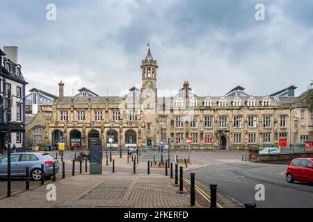 Carlisle, Cumbria, Royaume-Uni, août 2020 - Carlisle Citadel, gare ferroviaire dans la ville de Carlisle, Cumbria, Royaume-Uni Banque D'Images