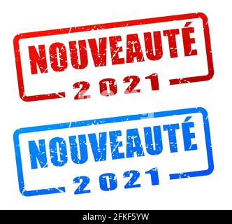 Traduction française pour l'illustration du timbre vectoriel de nouveauté Illustration de Vecteur