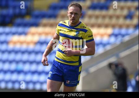 Warrington, Royaume-Uni. 1er mai 2021. Ben Currie (11) de Warrington Wolves pendant le match à Warrington, Royaume-Uni, le 5/1/2021. (Photo de Richard long/News Images/Sipa USA) crédit: SIPA USA/Alay Live News Banque D'Images