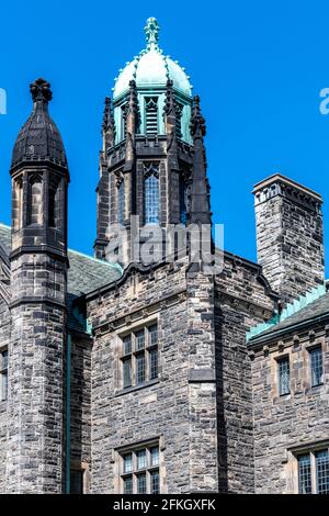 Trinity College Building architecture, Toronto, Canada Banque D'Images