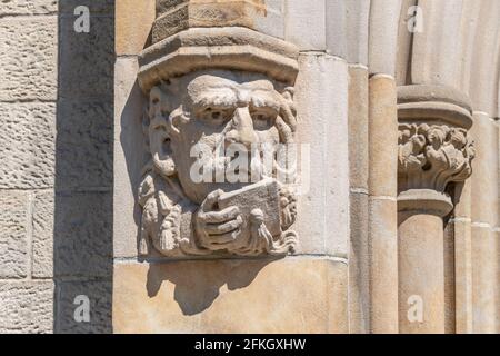 Trinity College Building architecture, Toronto, Canada Banque D'Images