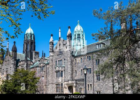 Trinity College Building architecture, Toronto, Canada Banque D'Images