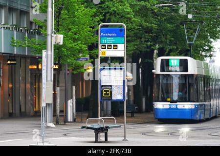 FLEXITY Tram Zuerich VBZ ZVV Banque D'Images