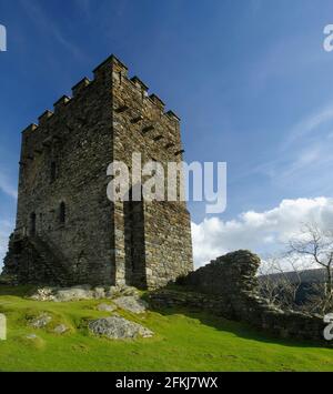 Château de Dolwyddelan Banque D'Images