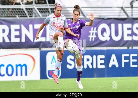 Florence, Italie. 02 mai 2021. Tessel Middag (Fiorentina Femminile) pendant l'ACF Fiorentina Femminile vs Pink Bari, football italien Serie A Women Match à Florence, Italie, Mai 02 2021 crédit: Agence de photo indépendante/Alamy Live News Banque D'Images