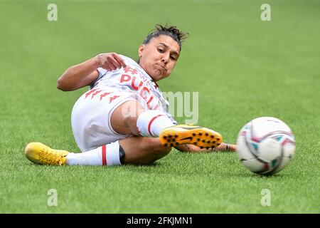Florence, Italie. 02 mai 2021. Antonella Marrone (Pink Bari) pendant ACF Fiorentina femminile vs Pink Bari, football italien série A Women Match à Florence, Italie, mai 02 2021 crédit: Independent photo Agency/Alay Live News Banque D'Images