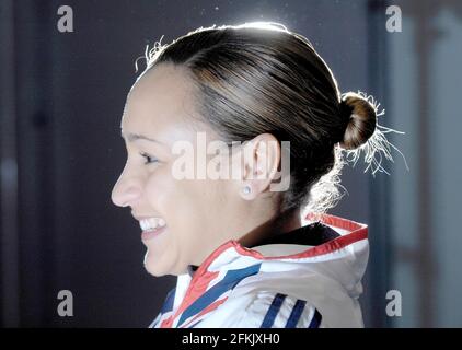 JESSICA ENNIS HEPTATHLETE 6/2/2008. PHOTO DAVID ASHDOWN Banque D'Images