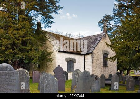 L'église St Gwyddelan de Dolwyddelan, Snowdonia, a été construite en 1500 environ, ce qui en fait environ 500 ans. Il s'agit maintenant d'un bâtiment classé de classe I. Banque D'Images