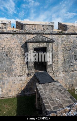 El fuerte de San Miguel de Campeche es un ejemplo signicativo de la arquitectura militar campechana, se conaluyó gracias al proyecto del Ing Agus Banque D'Images